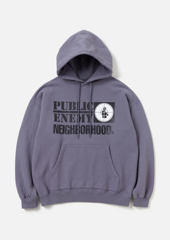 NEIGHBORHOOD x Public Enemy 'Hoodie' – Grey