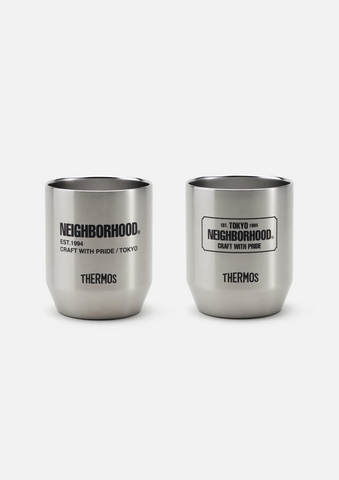 Neighborhood x Thermos 'JDH-360P Cup Set' – Silver