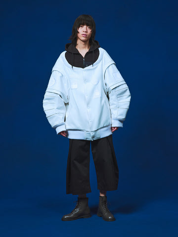 ANREALAGE 'Aerogel Quilting Ball Hoodie'