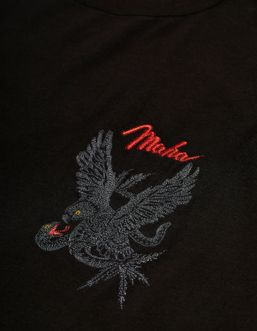 MAHARISHI '4026 Maha Eagle vs Snake T-Shirt – Black