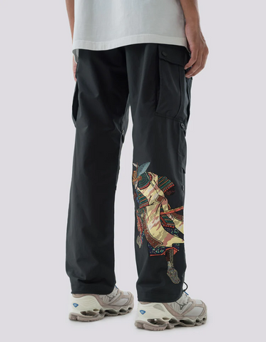 Maharishi 'Blaze Samurai Loose Cargo Snopants' – Black