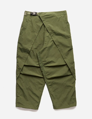 maharishi '5042 Veg Dyed Hakama Track Pants' – Olive