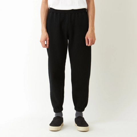 White Mountaineering 'Quilted Sweatpants' - Black