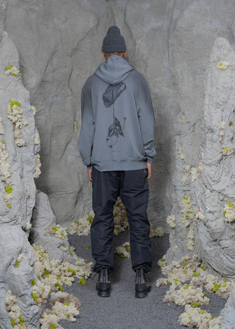 TOBIAS BIRK NIELSEN 'H5G2 Seriography Hoodie' – Gargoyle Grey