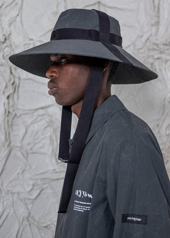 Tobias Birk Nielsen 'HA1 Snail Hunter Hat' – Faded Black