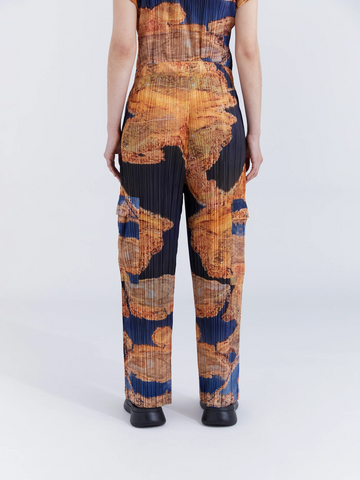Perks and Mini P.A.M. 'Nu World Pleated Pant' – Aerial View AOP