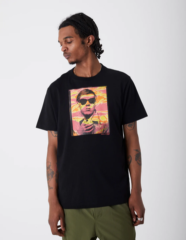 MAHARISHI '9711 Warhol Polaroid Portrait T-Shirt' – Black