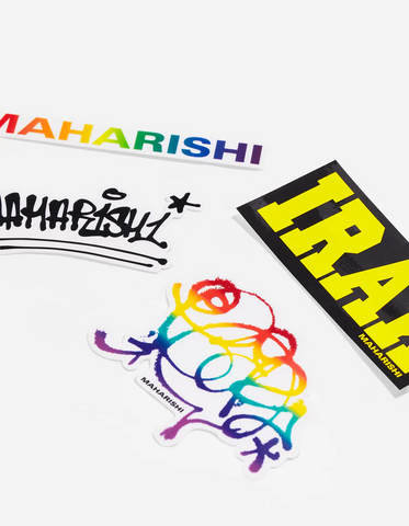 MAHARISHI X IRAK '9837 Sticker Pack' – Multi