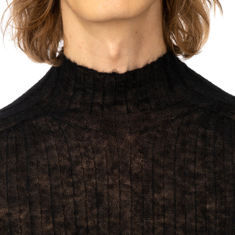 Ambush 'High Neck Knit Top'