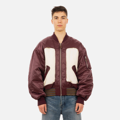 AMBUSH® 'MA-1 Jacket' – Burgundy