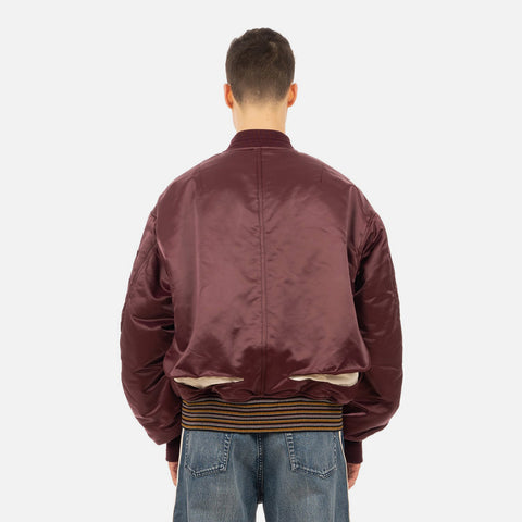 AMBUSH® 'MA-1 Jacket' – Burgundy