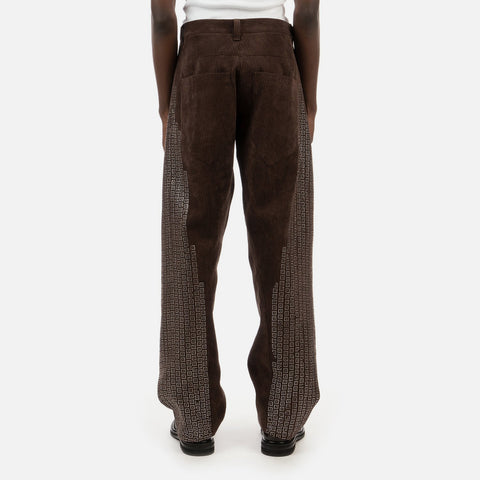 Duran Lantink for Concrete 'Corduroy Long Pants' – Brown