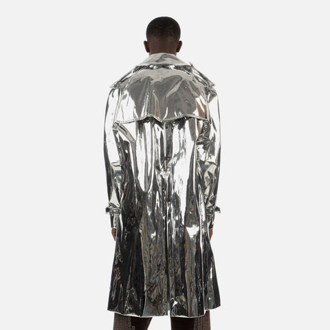 Duran Lantink for Concrete 'Mirror Coat' – Silver