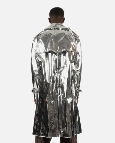 Duran Lantink for Concrete 'Mirror Coat' – Silver