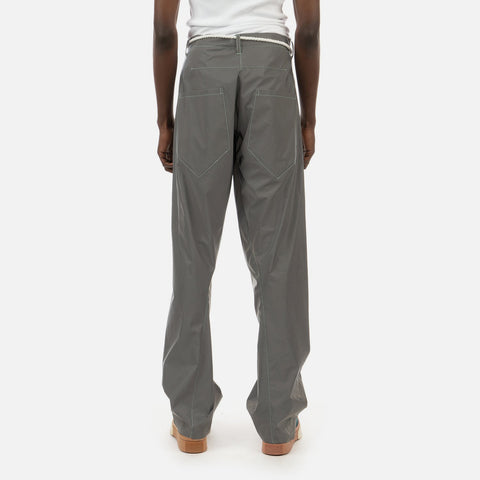 Duran Lantink for Concrete 'Reflective Trousers' – Grey