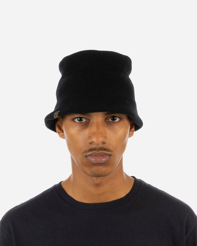 Maharishi '9266 Miltype Wool Bucket Hat' – Black