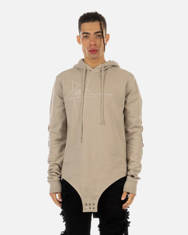 Rick Owens x Champion 'Hooded Body' – Pearl
