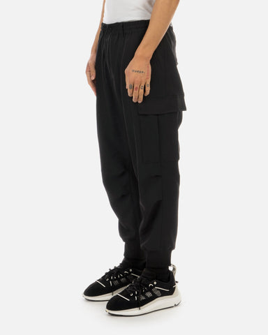 Adidas Y-3 'M Classic Cuffed Cargo Pants' HG8604 – Black