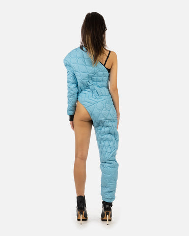Duran Lantink for Concrete 'Quilted Leg Suit' – Blue