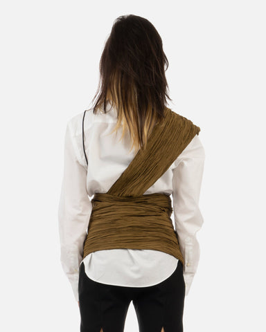 Duran Lantink for Concrete 'Wrinkle Top' – Brown