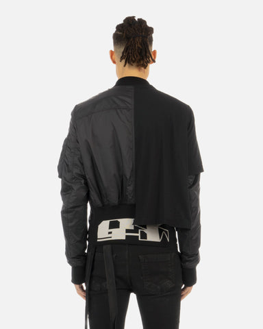 DRKSHDW by Rick Owens 'Flight Bomber Jacket' – Black / Oyster