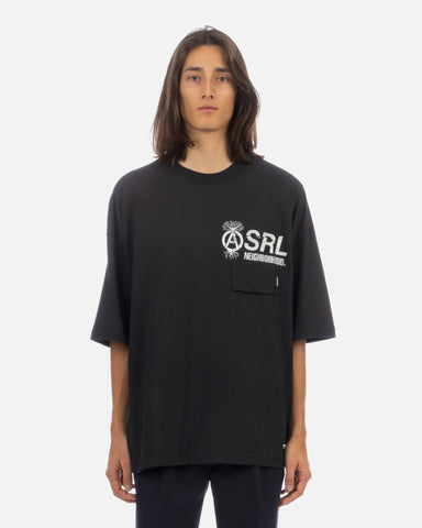NEIGHBORHOOD 'SRL Sheltech-1 T-Shirt' – Black