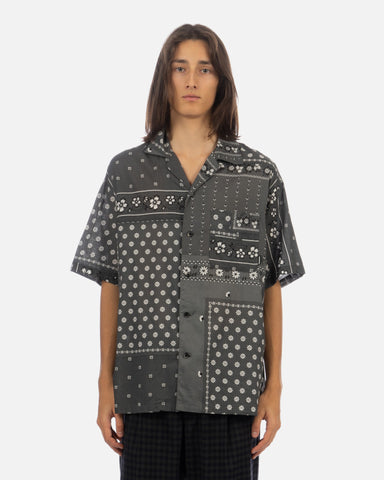 NEIGHBORHOOD 'Bandanna Chopped Shirt' – Grey