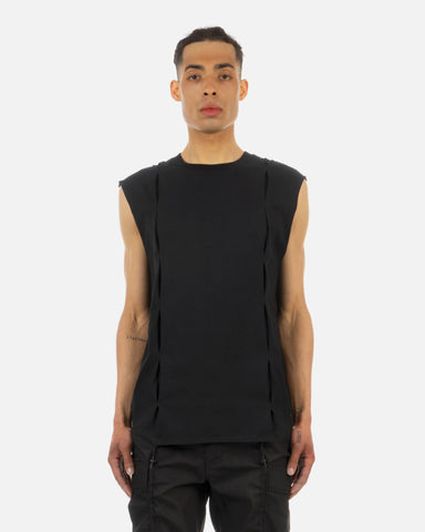 Saddermander 'Adjustable Rope Tanktop Unisex' – Black