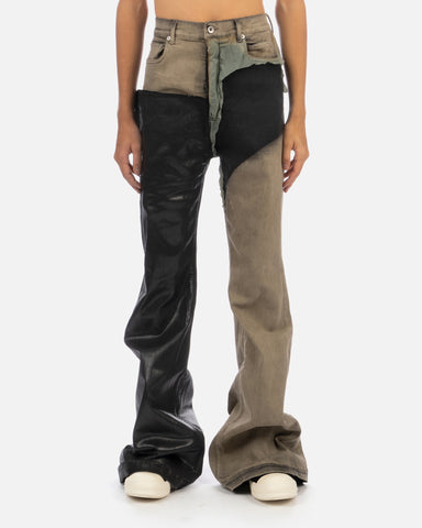 DRKSHDW by Rick Owens 'Bolan Bootcut Pants' – Mineral / Pearl