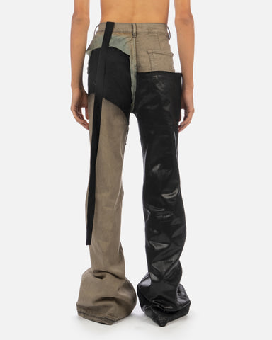 DRKSHDW by Rick Owens 'Bolan Bootcut Pants' – Mineral / Pearl