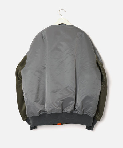 Facetasm 'U Bug Ma-1 Jacket' – Grey