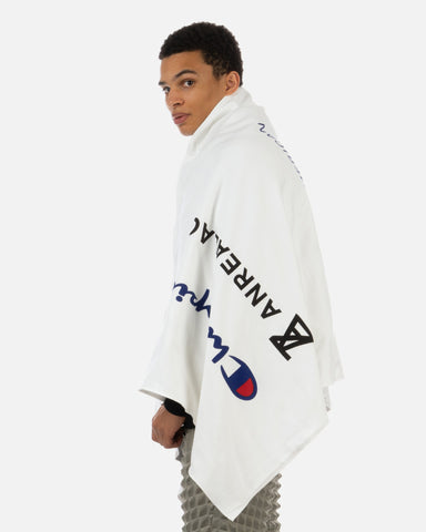 ANREALAGE x Champion 'Name Blanket' – White