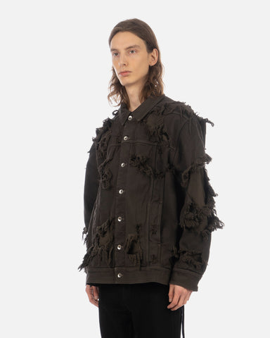 DRKSHDW by Rick Owens 'Jumbo Worker Outer Shirt' – Grey
