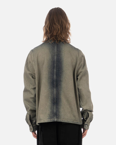 DRKSHDW by Rick Owens 'Snapfront Jacket' – Mineral Pearl