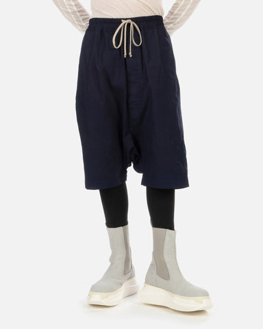 DRKSHDW by Rick Owens 'Drawstring Pod Shorts' – Indigo