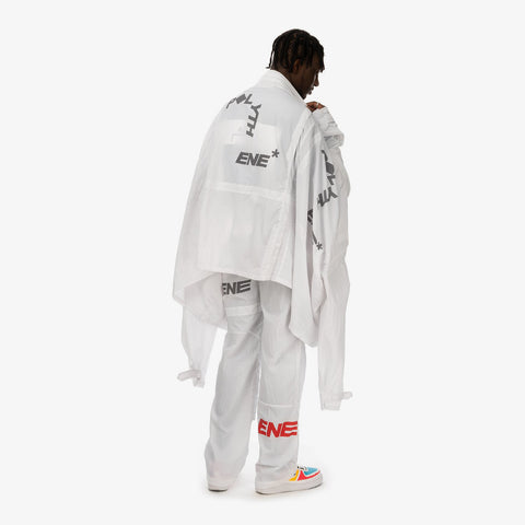 Duran Lantink x Concrete Store – 'Trio Jacket / White' – Remade from selected stock archive pieces: Polythene