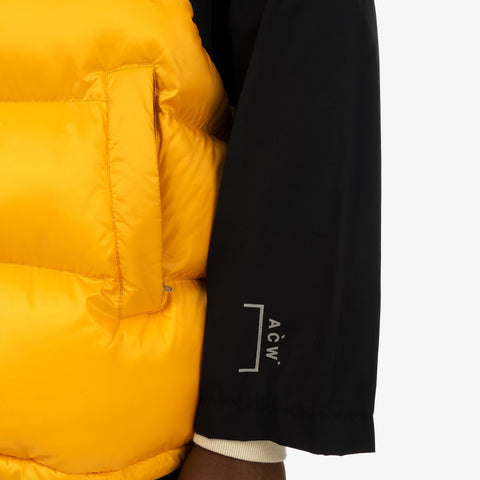 Duran Lantink x Concrete Store – 'Puffer Long Coat / Yellow-Black' – Remade from selected stock archive pieces: A-Cold-Wall*, North Face