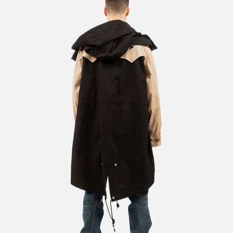 Facetasm 'Mods Trench Coat' – Black