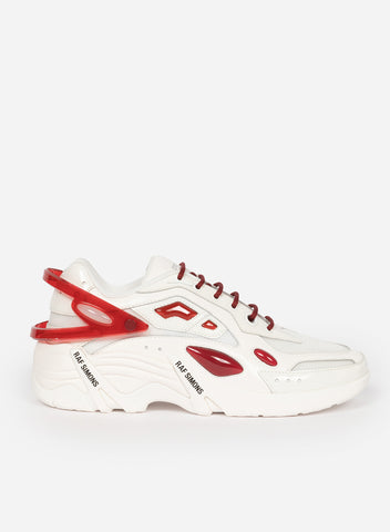 RAF SIMONS (RUNNER) 'Cyclon-21' – Off White / Red