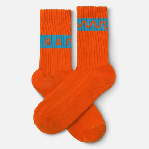 Karhu x Sasu Kauppi 'Irregular Stripe Sock' – Orange