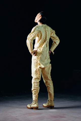 KANGHYUK 'Aramid Strap Boots' – Yellow