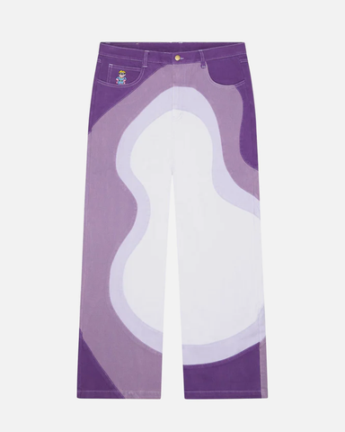 KidSuper 'Waves Jeans' – Purple