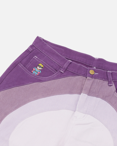 KidSuper 'Waves Jeans' – Purple