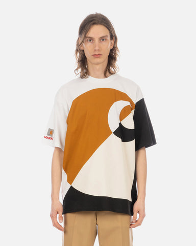 Marni x Carhartt 'Logo T-Shirt' – Stone Green