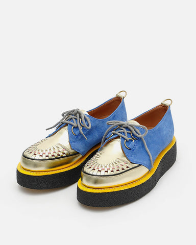 FACETASM x George Cox 'Shoes' – Gold / Blue