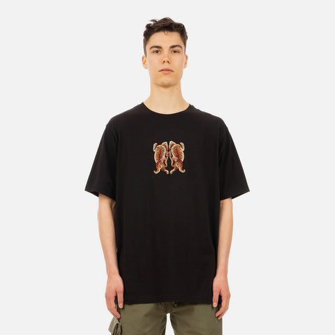 Maharishi 'Hearts Of Tigers T-Shirt' – Black