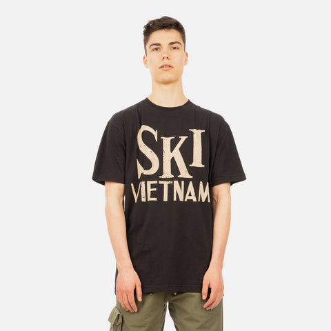 Maharishi 'Ski Vietnam T-Shirt' – Black