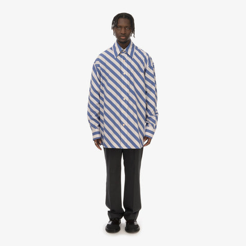 Marni 'Shirt White/Blue Stripe'