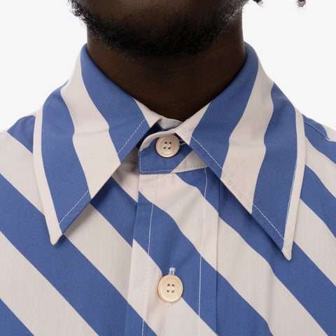 Marni 'Shirt White/Blue Stripe'