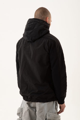 NEMEN 'Gnius Back Zipped Hoodie' – Ink Black 